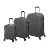 Ice Cap Plus - 3pc Set (Frost Grey) 2 Ice Cap Plus - 3pc Set (Frost Grey) -IT Luggage Store 32630 HK16 2528A08FrostedgreySSFrontpanel