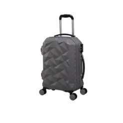 Ice Cap Plus - 3pc Set (Frost Grey) 12 Ice Cap Plus - 3pc Set (Frost Grey) -IT Luggage Store 32630 HK16 2528A08FrostedgreySSFrontpanel18.5in