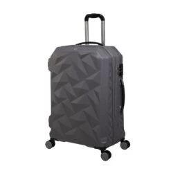 Ice Cap Plus - 3pc Set (Frost Grey) 11 Ice Cap Plus - 3pc Set (Frost Grey) -IT Luggage Store 32630 HK16 2528A08FrostedgreySSFrontpanel25in