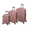 Ice Cap Plus - 3pc Set (Gossamer Pink) -IT Luggage Store 32630 HK16 2528A08GossamerpinkSSFrontpanel 5fbd836c 15a3 425b bf4a 532691b94079