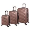 IT Luggage Cushion Lux - 3pc Set (Metallic Rose Gold) -IT Luggage Store 32631 HK16 1646A08MetallicrosegoldSSFrontpanelcopy 97c35511 5de2 4504 bfe7 a0eb24c78380