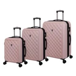 IT Luggage Cushion Lux - 3pc Set (Prada Pink)