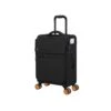 IT Luggage Lykke - Cabin (Black) -IT Luggage Store 32641 HK12 2644E08BlackSSFrontpanel18 67ca6253 b96b 4047 8fbd 911fbb749973