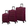 IT Luggage Precursor - 3pc Set (Dark Red) -IT Luggage Store 32754 HK12 2883B08DarkredSSFrontpanel