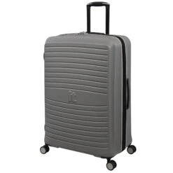 IT Luggage Eco-Protect - 3pc Set (Elephant Skin) -IT Luggage Store 32759 UK16 2910E08GreyskinS735SSFrontpanel29in