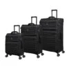 IT Luggage Precursor - 3pc Set (Black) -IT Luggage Store 32769 HK12 2883B08BlackSSFrontpanel