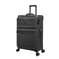 IT Luggage Precursor - 3pc Set (Charcoal) 15 IT Luggage Precursor - 3pc Set (Charcoal) -IT Luggage Store 32769 HK12 2883B08CharcoalSSFrontpanel25in