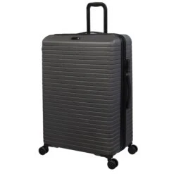 Attuned - 3pc Set (Charcoal) -IT Luggage Store 32772 UK16 2620 08CharcoalgreySSFrontpanel29in