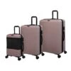 Attuned - 3pc Set (Pale Mauve) -IT Luggage Store 32772 UK16 2620 08PalemauveSSFrontpanel