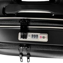 Rapidity - Cabin (Black) 14 Rapidity - Cabin (Black) -IT Luggage Store 32798 UK16 2911 08Black TSA open close2