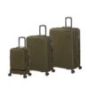Rapidity - 3pc Set (Dark Olive) -IT Luggage Store 32798 UK16 2911 08DarkoliveSSFrontpanel group