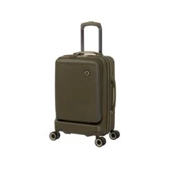 Rapidity - 3pc Set (Dark Olive) 17 Rapidity - 3pc Set (Dark Olive) -IT Luggage Store 32798 UK16 2911 08DarkoliveSSFrontpanel18.5in cabin