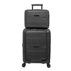 IT Luggage Momentous - 4-Piece Set (Starlight Grey) -IT Luggage Store 32912 UK15 0886 08 15 2886 15StarlightgreySSFrontpanel