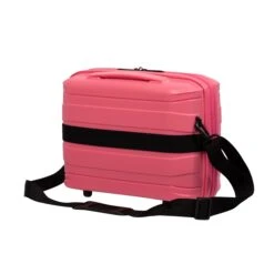 IT Luggage Momentous - Vanity Case (Calypso Coral) -IT Luggage Store 32912 UK15 2886 15CalypsocoralSSBackpanel b6657101 29ec 44be aba6 b185783549d5