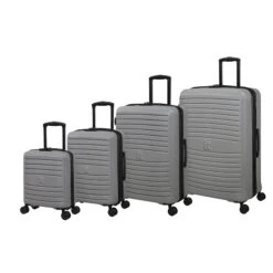 IT Luggage Eco-Protect - 4pc Set (Silver)