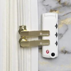 IT Luggage Sheen - Underseat (Gold Greyscale Marble) -IT Luggage Store 32980 UK16 2269B08GoldgreyscalemarbleSSTSAlock 8a2a8b8e 5186 4887 b55b d437566ada05