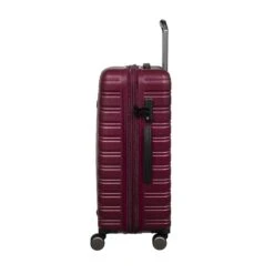 IT Luggage Fusional - 4pc Set (Dark Red) -IT Luggage Store 32987A UK16 2920 08DarkredsS055SSSidewithsingleexpclosed