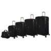 IT Luggage Glitzy - 5pc Set (Black) -IT Luggage Store 33109 UK16 2888A08 16 2888A15BlackSSFrontpanel 228f7302 a198 4271 a17f 06268ef1b575