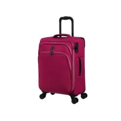 IT Luggage Trinary - Cabin (Viva Magenta) -IT Luggage Store 33167 UK12 2875 08Magentablush Vivamagenta SSFrontpanel19.4in f687ed76 f0f9 4a8e ad1e ce995351f905