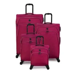 IT Luggage Trinary - Underseat (Viva Magenta) -IT Luggage Store 33167 UK12 2875 08Magentablush Vivamagenta SSFrontpaneldirectly2 a1983d21 93dd 4b77 a630 078dfddee125