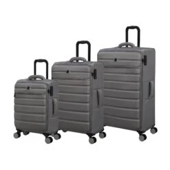 IT Luggage Census - Cabin (Grey Skin) 17 IT Luggage Census - Cabin (Grey Skin) -IT Luggage Store 33170 UK12 3051 08GreyskinSSFrontpanel 3d6ffc0d 4557 4dfe 9601 b4d35ae1cdf3