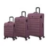 IT Luggage Census - 3pc Set (Nostalgia Rose) -IT Luggage Store 33170 UK12 3051 08NostalgiaroseSSFrontpanel