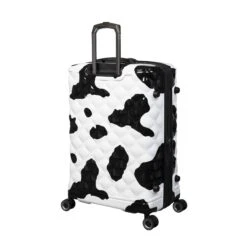 IT Luggage Indulging - 4pc Set (Moo Cow Print) 32 IT Luggage Indulging - 4pc Set (Moo Cow Print) -IT Luggage Store 33198 UK16 3039A08Moocowblack whiterepeatprintSSBackpanel