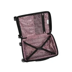 IT Luggage Indulging II - Cabin With Pocket (Moo Cow Print) -IT Luggage Store 33198 UK16 3039A08Moocowblack whiterepeatprintSSinterior18.5in 88bef8bd 9bb7 41c7 98b2 32ee086038dc