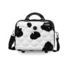 IT Luggage Indulging - Vanity Case (Moo Cow Print) -IT Luggage Store 33198 UK16 3039A15Moocowblack whiterepeatprintSSFrontpaneldirectly 0fb28d02 2ab5 4c18 b1cd a7bd2f80d241
