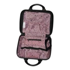 IT Luggage Indulging - Vanity Case (Moo Cow Print) -IT Luggage Store 33198 UK16 3039A15Moocowblack whiterepeatprintSSInterior 078b8f4e 9715 4b3c 88e0 261c6ed5038f