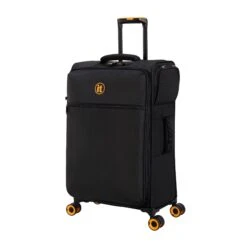 Simultaneous - Medium (Black) -IT Luggage Store 33202 UK12 2900 08BlackSSFrontpanel24in d0196b38 b63d 49b9 ab25 df51b8451170
