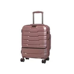 Prosperous - 3pc Set (Metallic Pink) 17 Prosperous - 3pc Set (Metallic Pink) -IT Luggage Store 60660 US16 2379 08Metallicpink S832Frontpanel18.5in