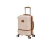 IT Luggage Replicating - Cabin (Cream) -IT Luggage Store 61284 US16 2632 08ButtercreamS176SSFrontpanel18.5in
