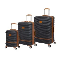 IT Luggage Replicating - 3pc Set (Charcoal)