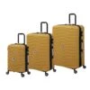 Intervolve - 3pc Set (Yellow) -IT Luggage Store 61310 US16 2586 08OldgoldSSFrontpanelset