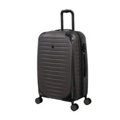 IT Luggage Lineal - 3pc Set (Dark Grey) 17 IT Luggage Lineal - 3pc Set (Dark Grey) -IT Luggage Store 61328 US16 2631 08DarkgreyS074SSFrontpanel25in b49d829a 8bec 46ec 81b5 24f52eea239a