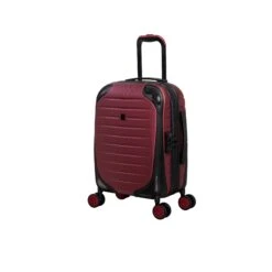 IT Luggage Lineal - 3pc Set (Wine Red) -IT Luggage Store 61328 US16 2631 08DeepclaretS008SSFrontpanel18.5in 3b94c744 bb61 4cf4 b0ef be6f2aa2edde