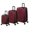 IT Luggage Lineal - 3pc Set (Wine Red) -IT Luggage Store 61328 US16 2631 08DeepclaretS008SSFrontpanel 9de5143f 72ec 4763 98c1 37773b1b9a36