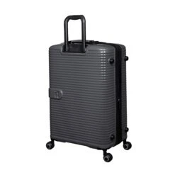 IT Luggage Helixian - 3pc Set (Charcoal) -IT Luggage Store 61334 US16 2842 08CharcoalgreyS022SSBackpanel