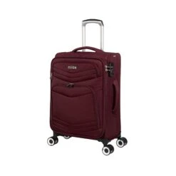 IT Luggage Intrepid - 4pc Set (Dark Red) 20 IT Luggage Intrepid - 4pc Set (Dark Red) -IT Luggage Store 61356 US12 2078D08DarkredS055SSFrontpanel19.5in