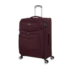 IT Luggage Intrepid - 4pc Set (Dark Red) 19 IT Luggage Intrepid - 4pc Set (Dark Red) -IT Luggage Store 61356 US12 2078D08DarkredS055SSFrontpanel24in