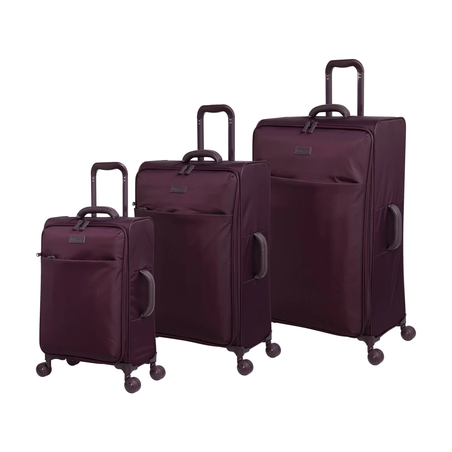 IT Luggage Lustrous - 3pc Set (Aubergine) 3 IT Luggage Lustrous - 3pc Set (Aubergine)
