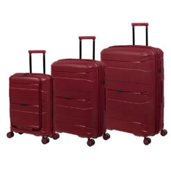 IT Luggage Momentous - 3-Piece Set (German Red)