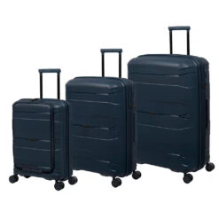 IT Luggage Momentous - Cabin (Tibetan Lan) -IT Luggage Store 61386 HK15 2886 08TibetLanS225SSFrontpanel 185d2fd2 af46 47fd 8704 81a63ccfdb76
