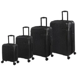 IT Luggage Valiant - 4pc Set (Black)