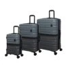 IT Luggage Interfuse - 3pc Set (Lead / Pewter) -IT Luggage Store 61527 US16 2936 08Lead PewterM332SSFrontpanel
