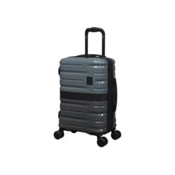 IT Luggage Interfuse - 3pc Set (Lead / Pewter) -IT Luggage Store 61527 US16 2936 08Lead PewterM332SSFrontpanel18.5in