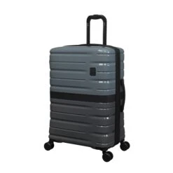 IT Luggage Interfuse - 3pc Set (Lead / Pewter) -IT Luggage Store 61527 US16 2936 08Lead PewterM332SSFrontpanel25in