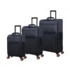 Duo-Tone - 3pc Set (Vintage Indigo & India Ink) 2 Duo-Tone - 3pc Set (Vintage Indigo & India Ink) -IT Luggage Store 61560 US12 1519B08VintageindigoandIndiainkM334SSFrontpanel