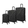 Eco-Pulse - 3pc Set (Black) 1 Eco-Pulse - 3pc Set (Black) -IT Luggage Store 61607 US16 3013E08BlackS001SSFrontpanel
